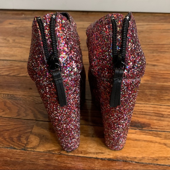 Vero Cuoio | glitter platform heels - Picture 9 of 12